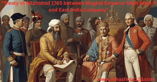 treaty+of+allahabad+1765+between+mughal+emperor+shah+alam+ii+and+east+india+company