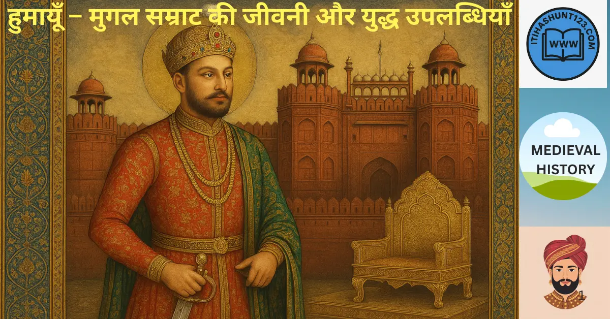 हुमायूँ की जीवनी | मुगल सम्राट हुमायूँ का इतिहास | Humayun Biography in Hindi