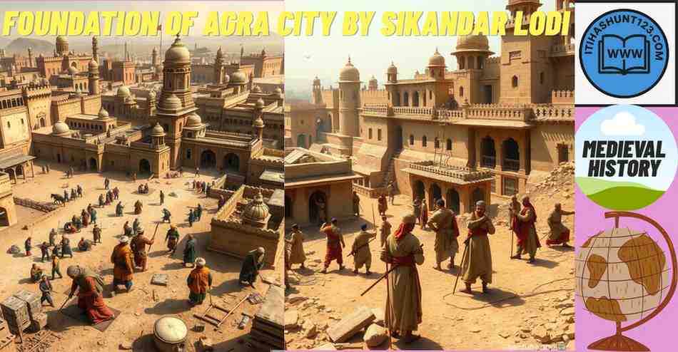 Construction of Agra city during the reign of Sikandar Lodi