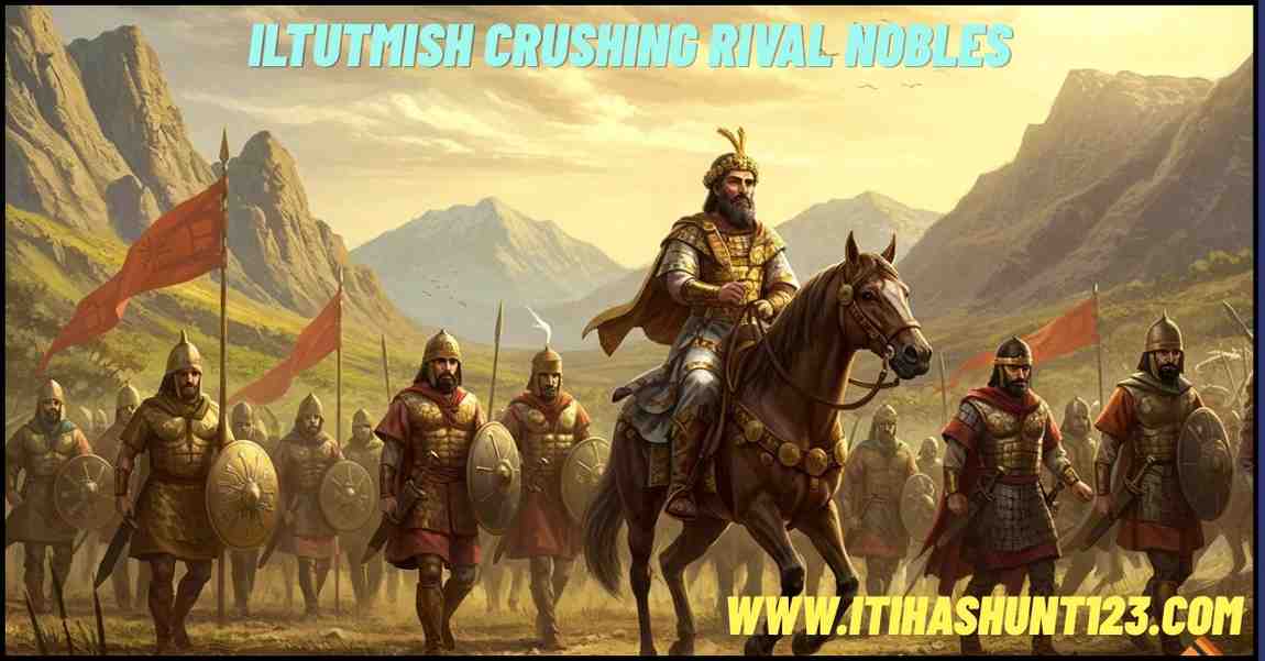 इल्तुतमिश द्वारा कुतुबी और मुइज्जी सामंतों का दमन