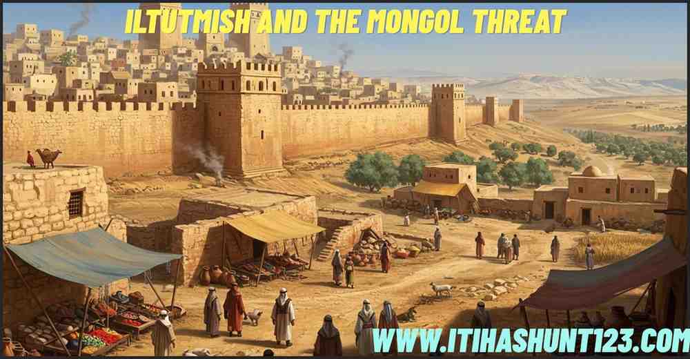 इल्तुतमिश द्वारा मंगोल संकट से दिल्ली सल्तनत की रक्षा