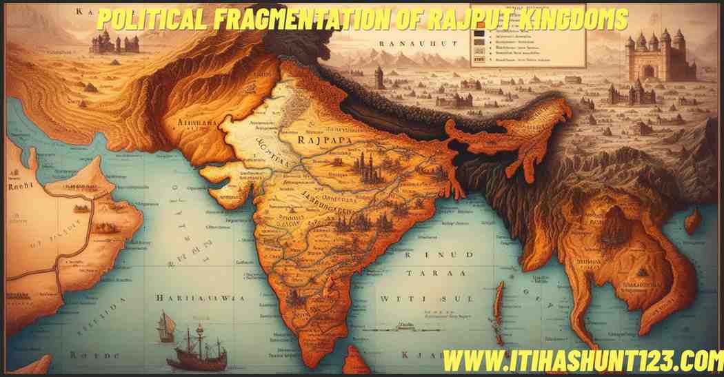 Fragmented Rajput states showing political disunity before Turkish invasions