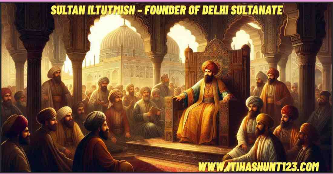 इल्तुतमिश का ऐतिहासिक चित्र – दिल्ली सल्तनत का वास्तविक संस्थापक