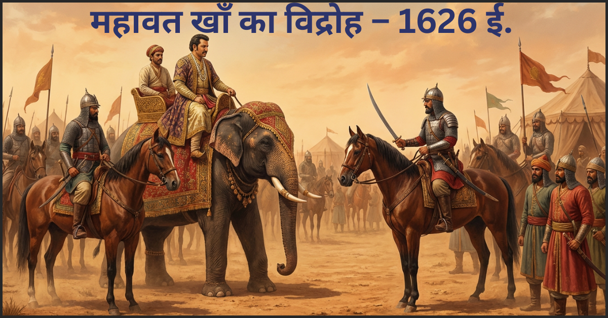 जहाँगीर को बंदी बनाते हुए महावत खाँ की सेना