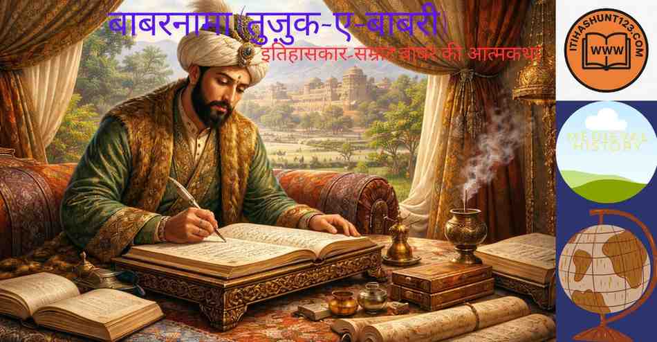 बाबर युद्ध नीति उपलब्धियाँ – बाबरनामा में युद्ध और भारत का वर्णन