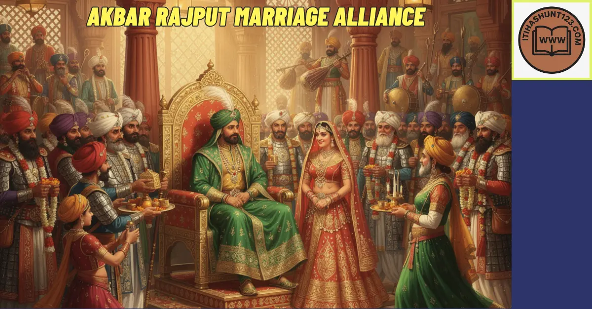 अकबर और राजपूत विवाह संबंध का ऐतिहासिक चित्रण