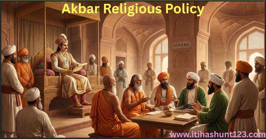 Akbar Religious Tolerance Sulh-e-Kul in Hindi