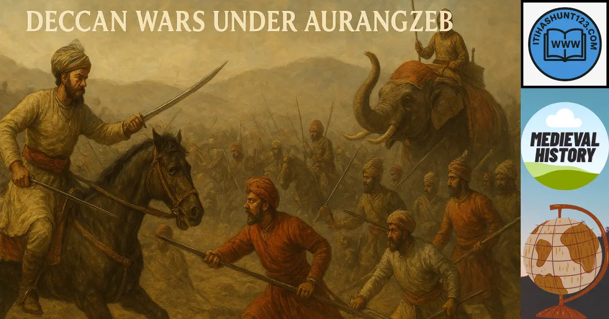 Aurangzeb Deccan policy and Mughal Empire decline in Hindi