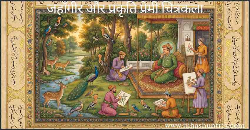 मुगल चित्रकला का स्वर्ण युग – जहाँगीर के समय प्रकृति और पशु-पक्षियों का यथार्थ चित्रण