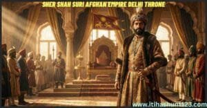 शेरशाह सूरी द्वितीय अफगान साम्राज्य के शासक के रूप में दिल्ली के सिंहासन पर