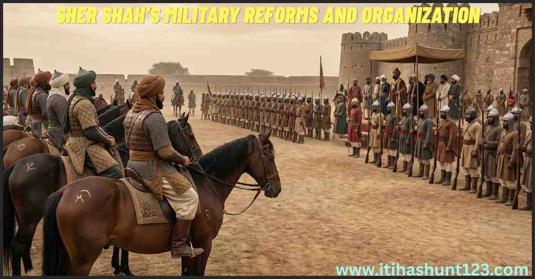 Sher Shah Suri Military Reforms Branding Horses Discipline