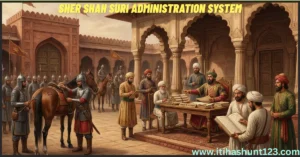 Sher Shah Suri Shasan Vyavastha Illustration Hindi