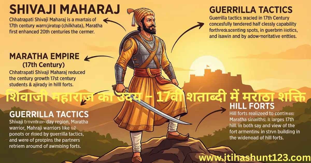 शिवाजी महाराज का उदय – मराठा शक्ति का उत्कर्ष और नेतृत्व
