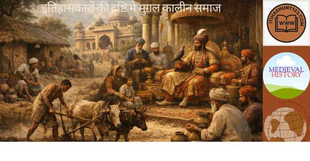 इतिहासकारों की दृष्टि में मुग़ल कालीन समाज में शासक वर्ग और जनसाधारण के जीवन का चित्रण