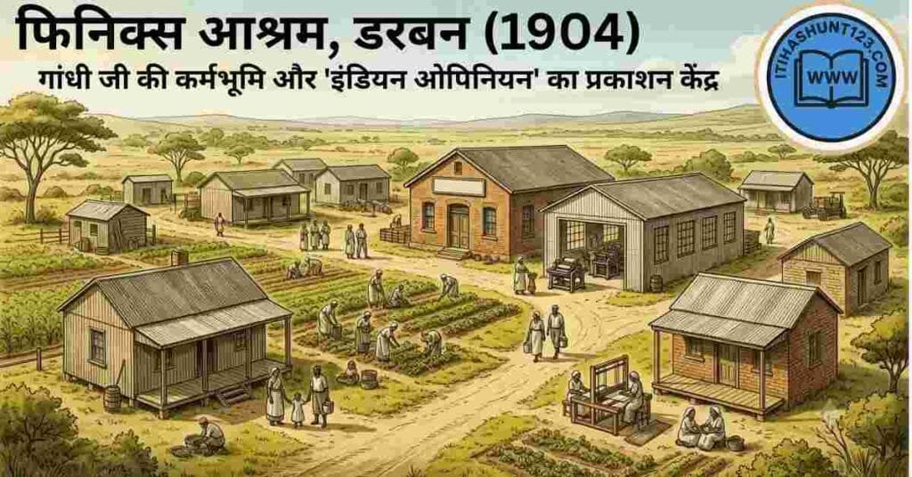 फिनिक्स आश्रम डरबन दक्षिण अफ्रीका - गांधी युग नोट्स