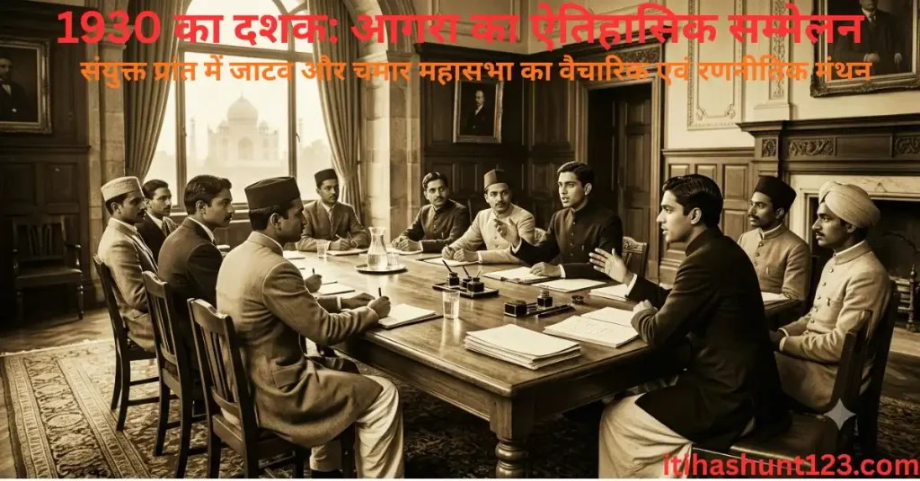 1930 के दशक में आगरा में ऑल इंडिया जाटव यूथ लीग का संस्थागत विकास