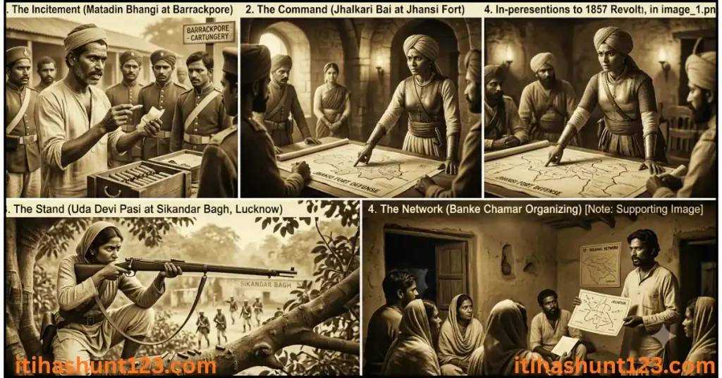 1857 के संग्राम में मातादीन भंगी और दलित सेनानियों की गुप्त रणनीति का चित्रण