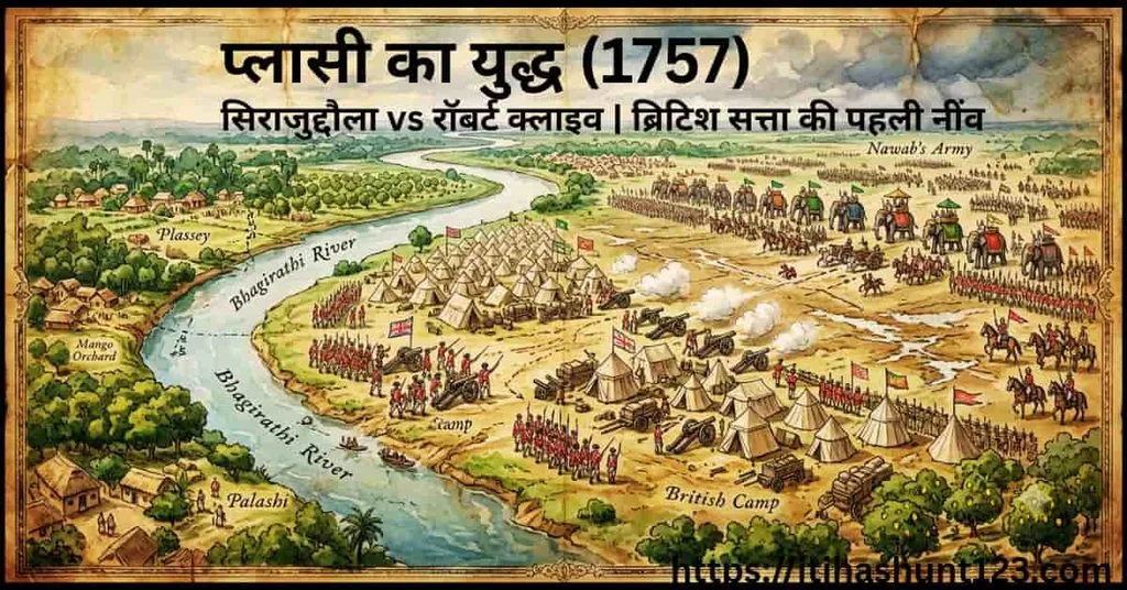 प्लासी के युद्ध का मैदान और ऐतिहासिक पृष्ठभूमि