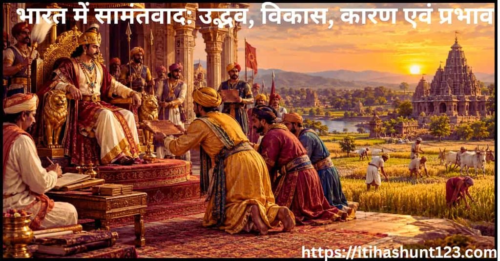 भारत में सामंतवाद का उद्भव विकास कारण और प्रभाव
