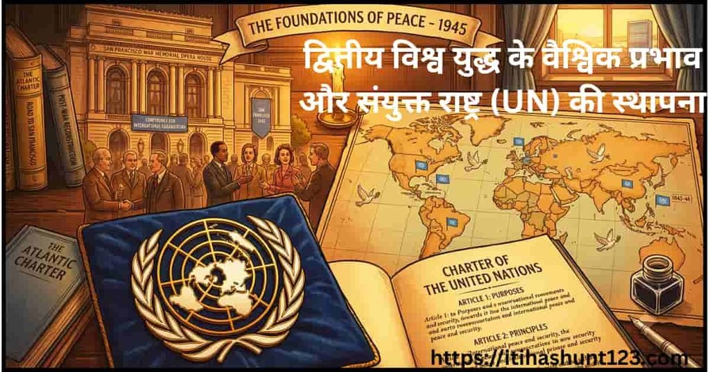 द्वितीय विश्व युद्ध का वैश्विक प्रभाव और संयुक्त राष्ट्र संघ की स्थापना 1945