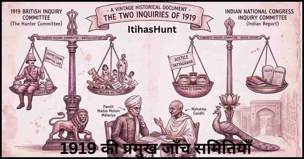 जलियाँवाला बाग हत्याकांड की हंटर समिति और पंडित मदन मोहन मालवीय समिति