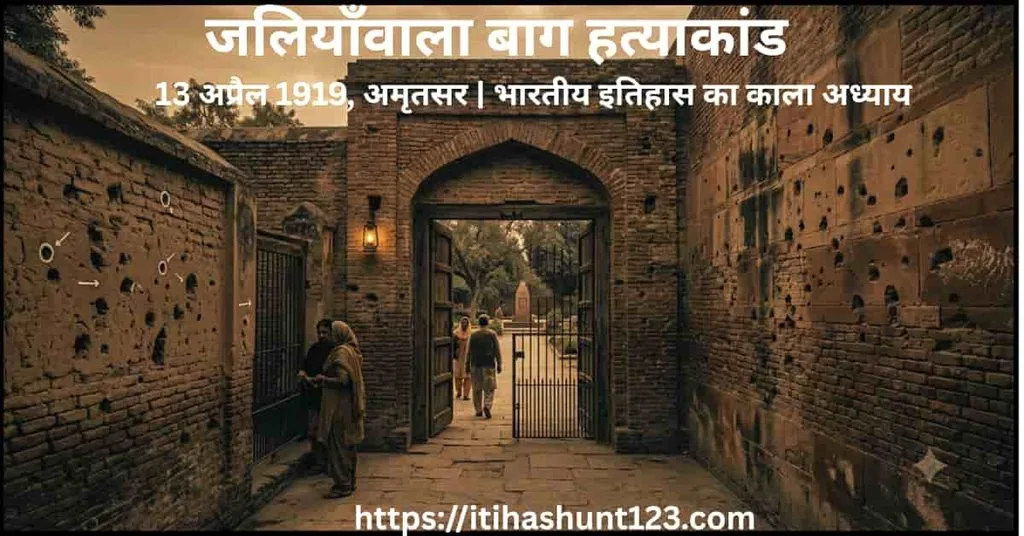 13 अप्रैल 1919 जलियाँवाला बाग हत्याकांड अमृतसर की ऐतिहासिक घटना